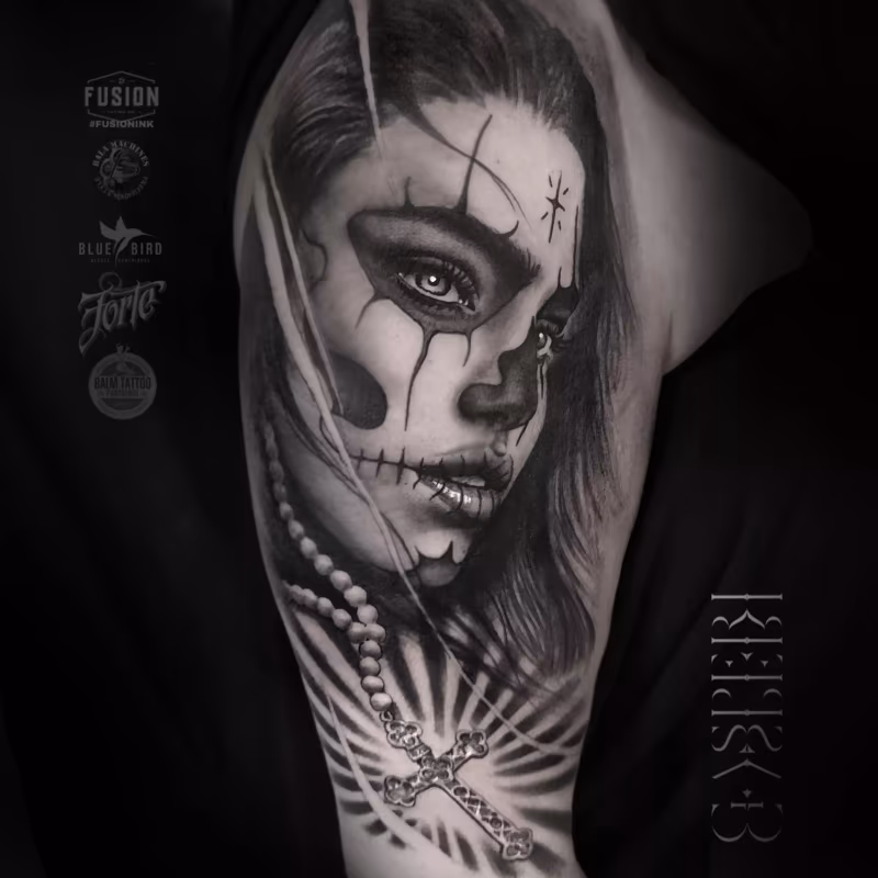 Roberto Gasperi 26.10. - 30.10. — Tattoo 5 | Realismus · Blackwork · Black & Grey | Tattoo-Werk Wien