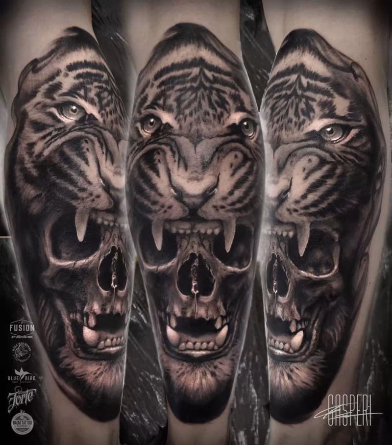 Roberto Gasperi 26.10. - 30.10. — Tattoo 16 | Realismus · Blackwork · Black & Grey | Tattoo-Werk Wien